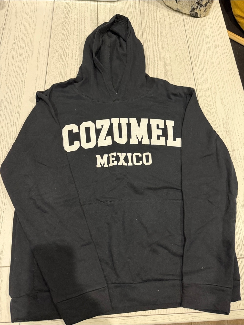 Black Cozumel Mexico Pullover Hoodie